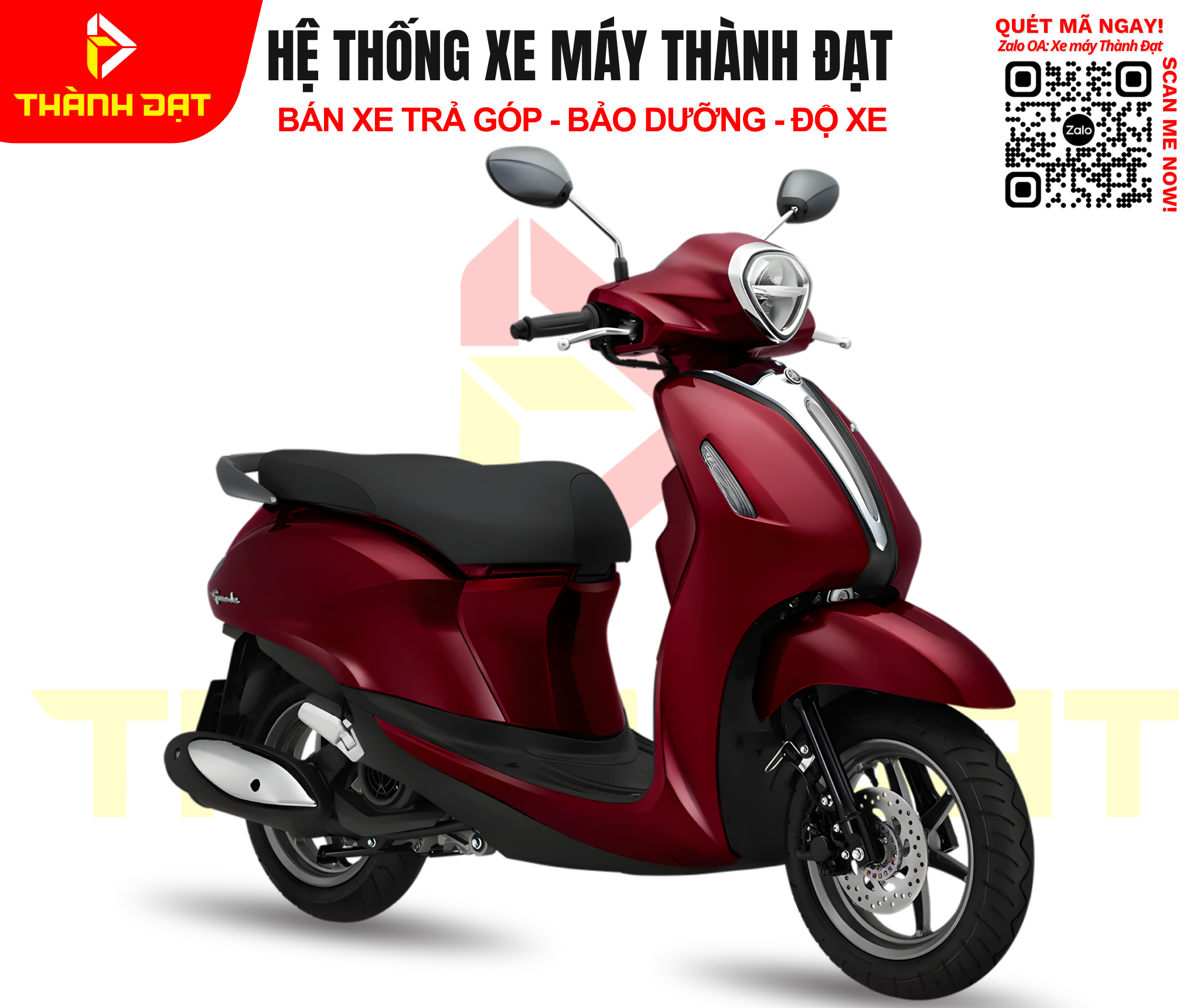 TVS Dazz 110 trắng hồng